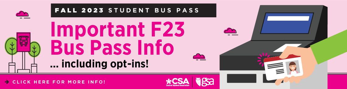 Starting August, 28th 2023, all Distant Education and Co-op students can opt-in for the bus pass- just Tap & Go!