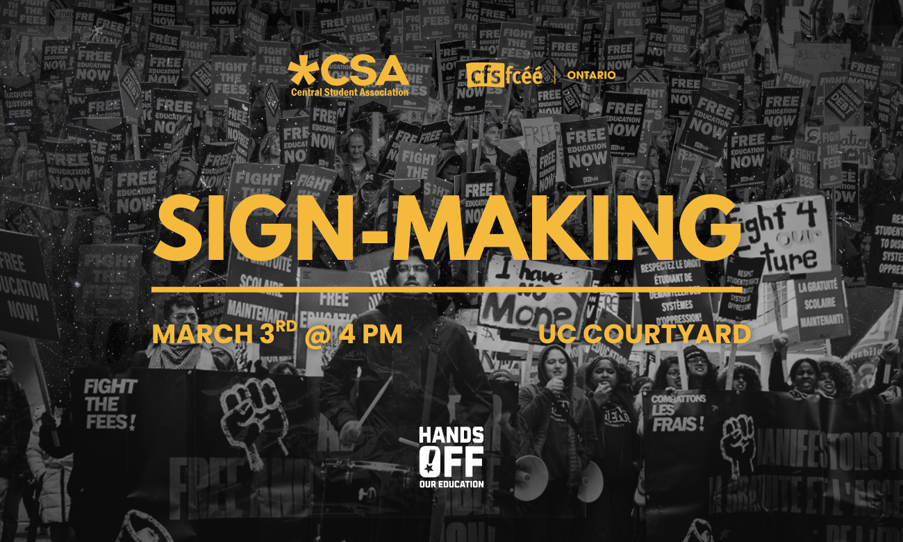 Past event: Sign/Banner Making – Mar 4 Rally